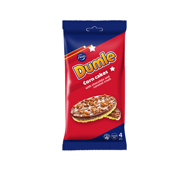 Fazer Dumle Hrískaka 4pk 66g