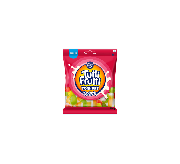 Fazer Tutti Frutti Yoghurt Splash 210g