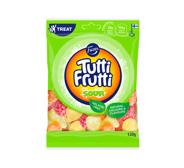 Tutti Frutti Sour 120gr