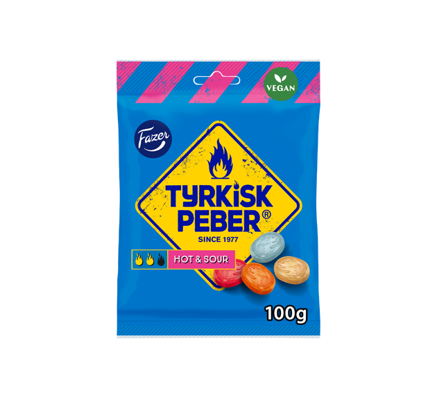 Turkisk Peber Hot&Sour 100g