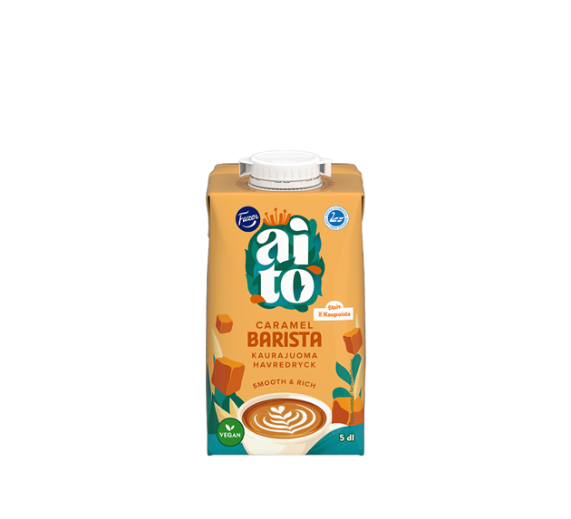 Fazer Aito Barrista Carmel oat drink