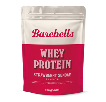 Barebells whey Strawberry Sundae 900g