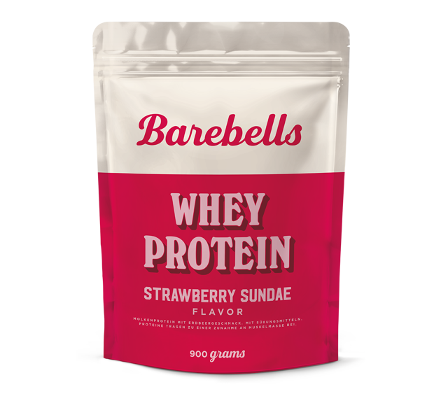 Barebells whey Strawberry Sundae 900g