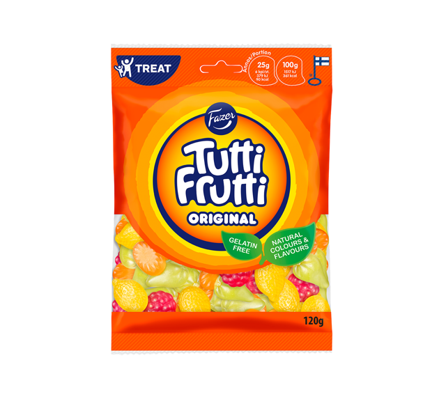 Tutti Frutti Orginal 120gr