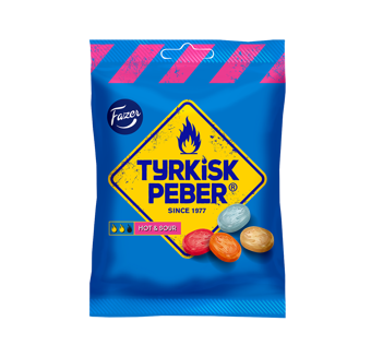 Fazer Tyrkisk Peber Hot&Sour Bag 150g