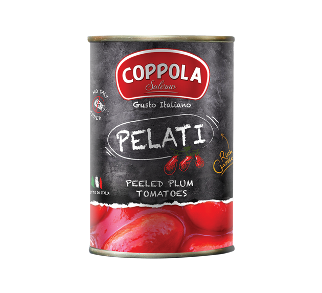 CP Peeled Plum Tomatoes 24x400g