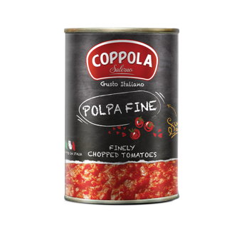 Finely chopped tomatoes 400gr