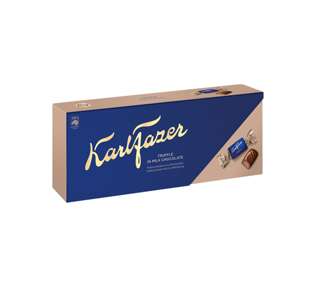 Truffle milk chocolate Karl Fazer 270gr