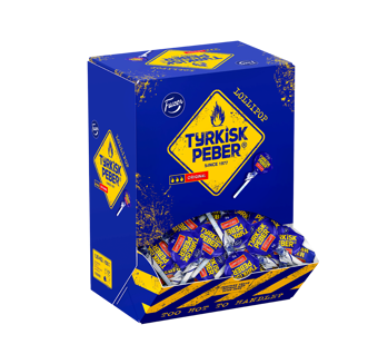 Tyrkisk Peber lollopop box