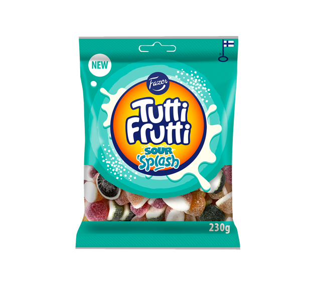 Tutti Frutti Sour Splash Mix 230g